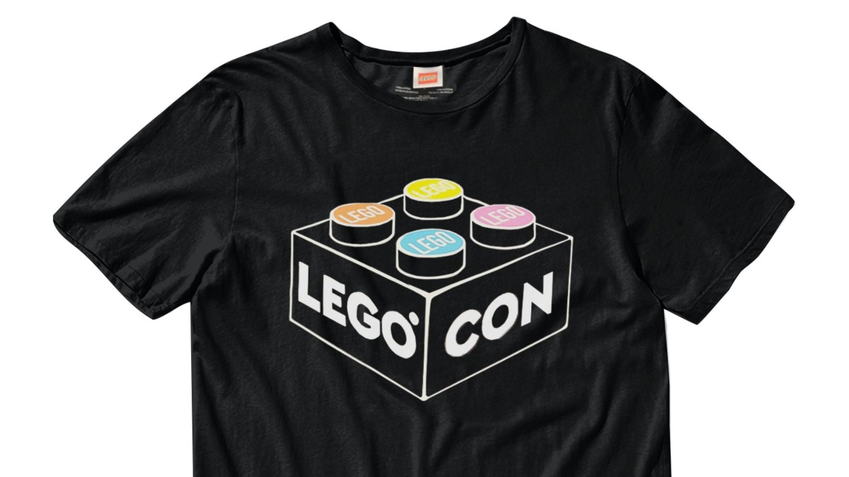 LEGO CON 2022 clothing only available in some territories