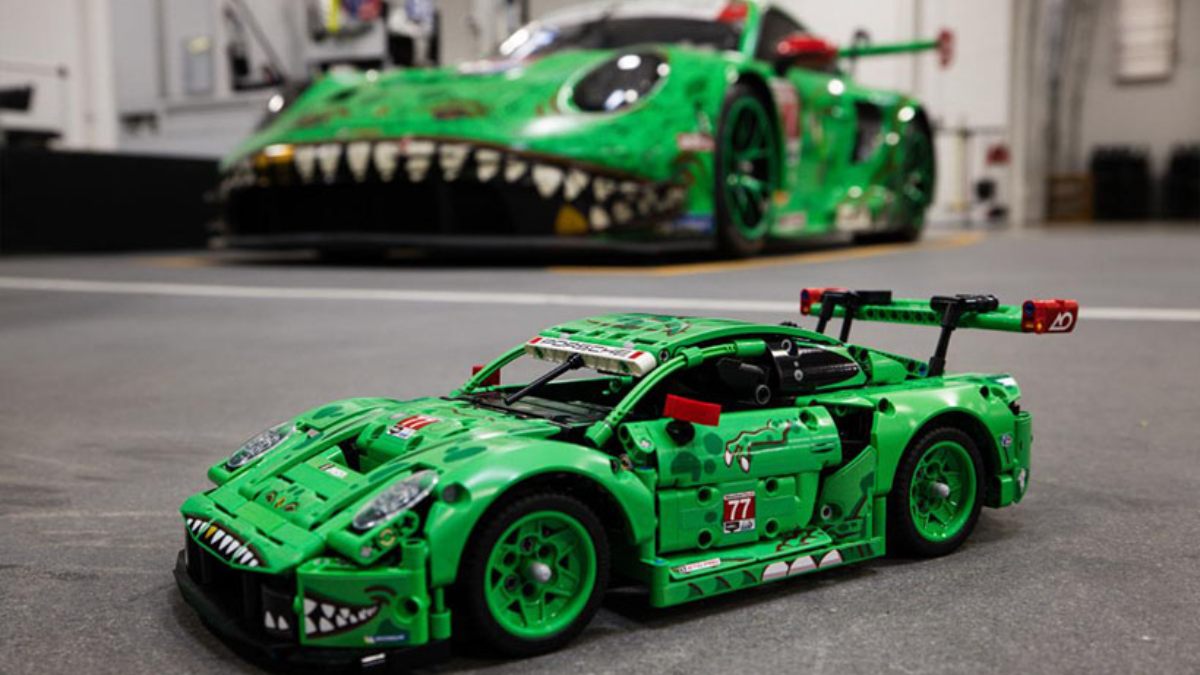 LEGO Technic Porsche Rexy to go behind-the-scenes at Daytona 24
