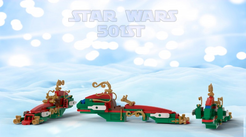 Brick Pic of the Day: A very merry BARC speeder